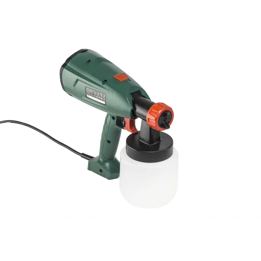 Фото 4 Краскопульт Hammer flex PRZ350, 350 Вт, 800 мл, вязкость 60 DIN Фото 4 Краскопульт Hammer flex PRZ350, 350 Вт, 800 мл, вязкость 60 DIN