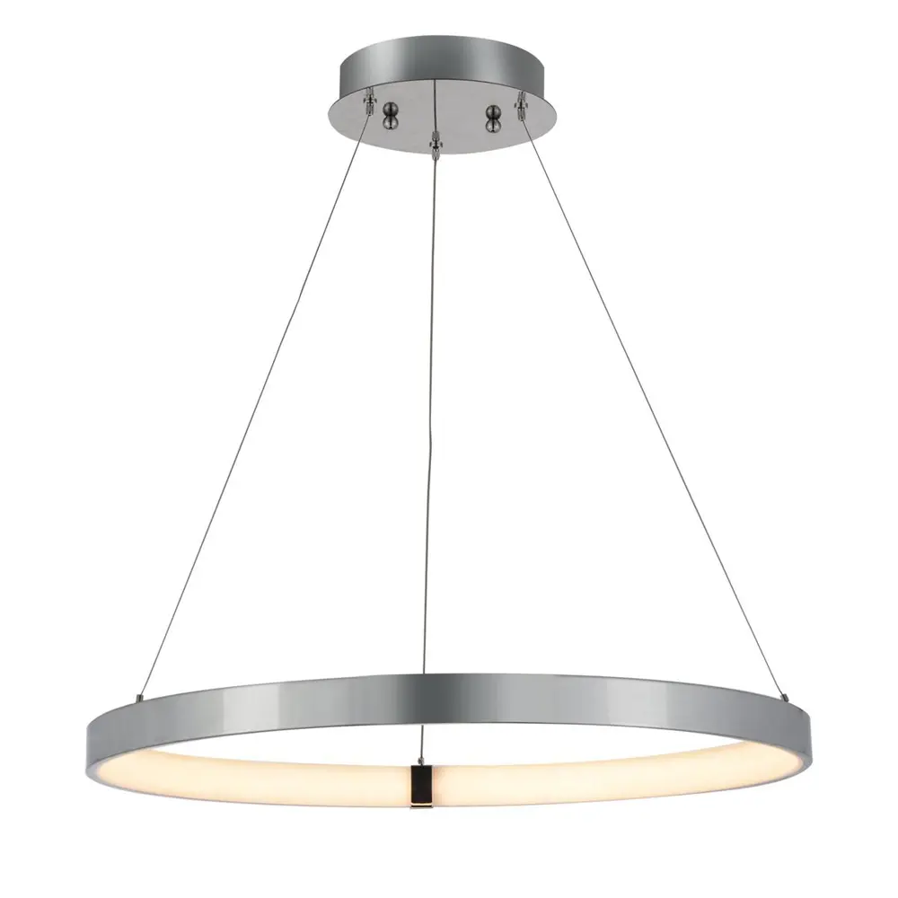 Фото Люстра подвесная светодиодная ST Luce SL911.103.01 Хром/Белый Хром LED 1x24W 4000K Фото Люстра подвесная светодиодная ST Luce SL911.103.01 Хром/Белый Хром LED 1x24W 4000K