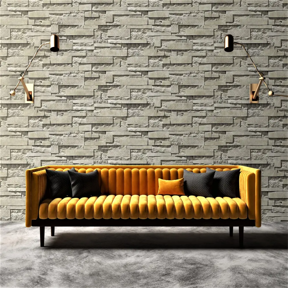 Фото 3 Обои виниловые Adawall Anka бежевые 1.06 м 1601-2 (1.06 X15.6м)