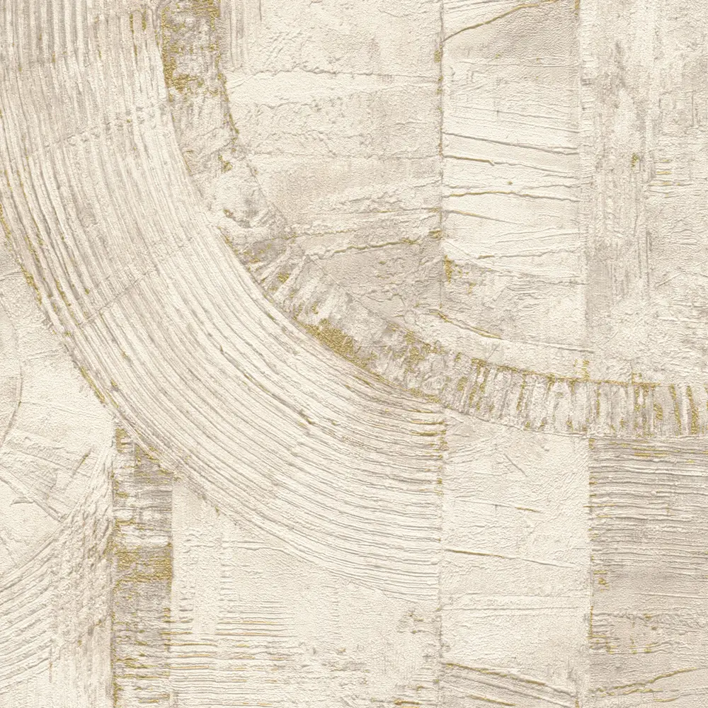 Фото 2 Обои флизелиновые Rasch Compos бежевые 1.06 м м RA973723