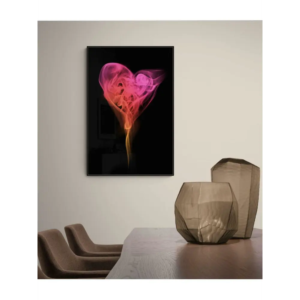 Фото Постер ПростоПостер Огненное сердце 50x70 см в раме Фото Постер ПростоПостер Огненное сердце 50x70 см в раме