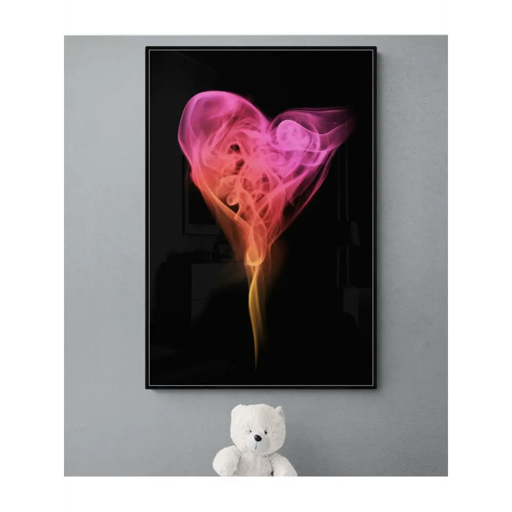 Фото 2 Постер ПростоПостер Огненное сердце 50x70 см в раме Фото 2 Постер ПростоПостер Огненное сердце 50x70 см в раме