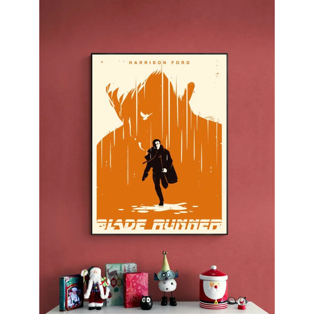 Фото Постер ПростоПостер Бегущий по лезвию 60x90 см в раме