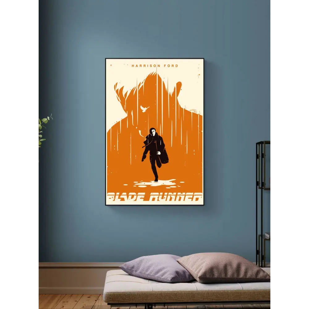 Фото 2 Постер ПростоПостер Бегущий по лезвию 60x90 см в раме