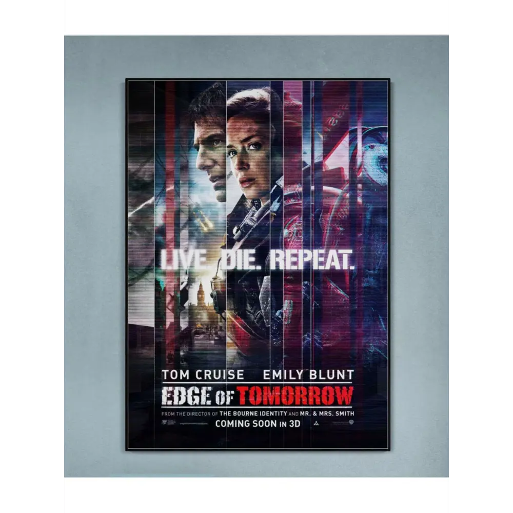 Фото 2 Постер ПростоПостер Грань будущего 50x70 см в раме Фото 2 Постер ПростоПостер Грань будущего 50x70 см в раме