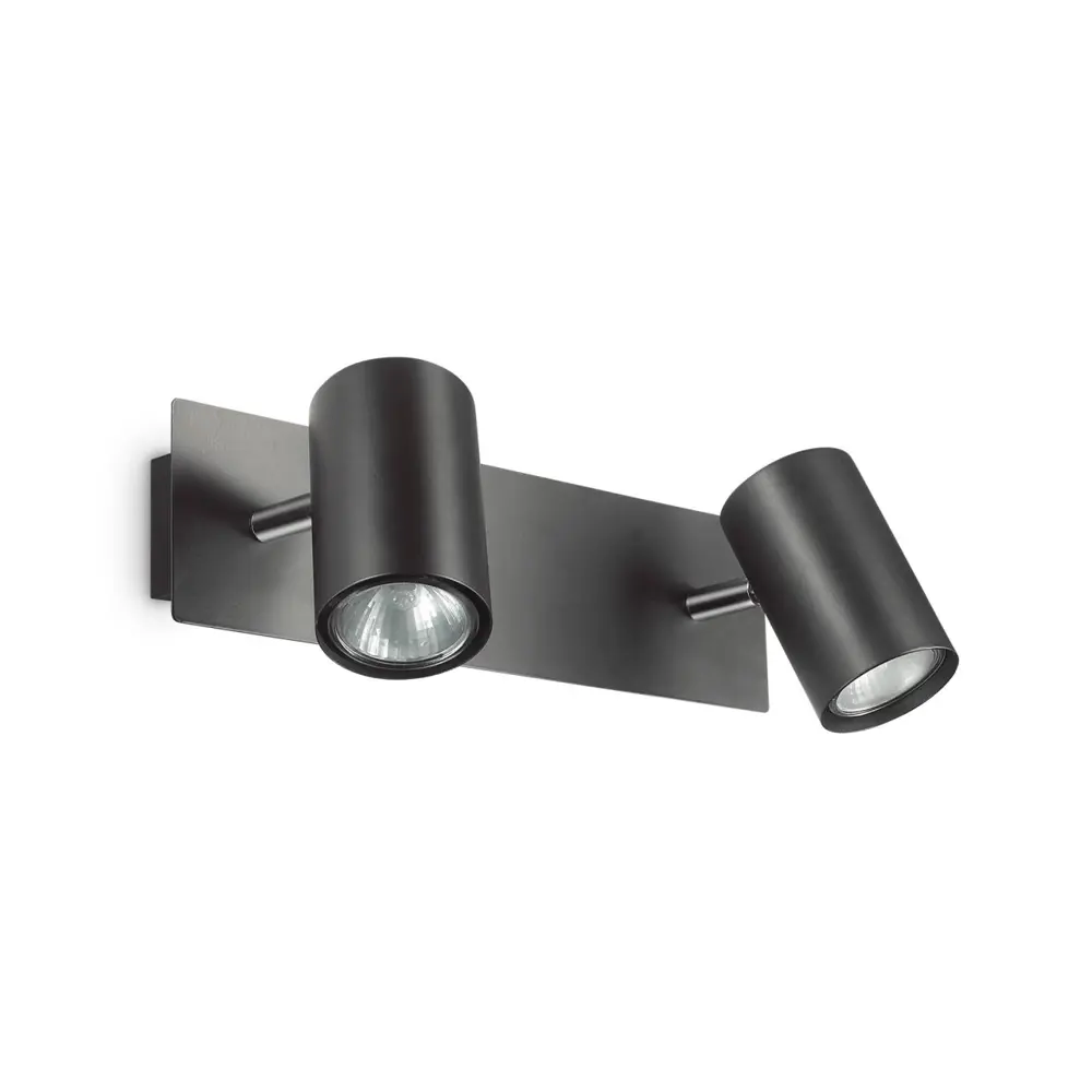 Фото Настенный светильник IDEAL LUX 156743 Spot 156743 цвет чёрный Фото Настенный светильник IDEAL LUX 156743 Spot 156743 цвет чёрный