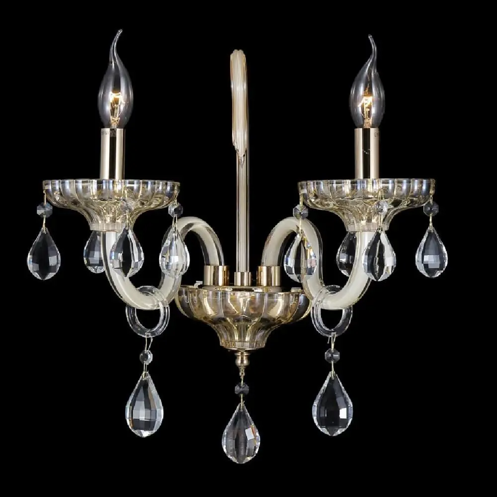 Фото Настенный светильник Crystal Lux Sierra цвет бронза Фото Настенный светильник Crystal Lux Sierra цвет бронза