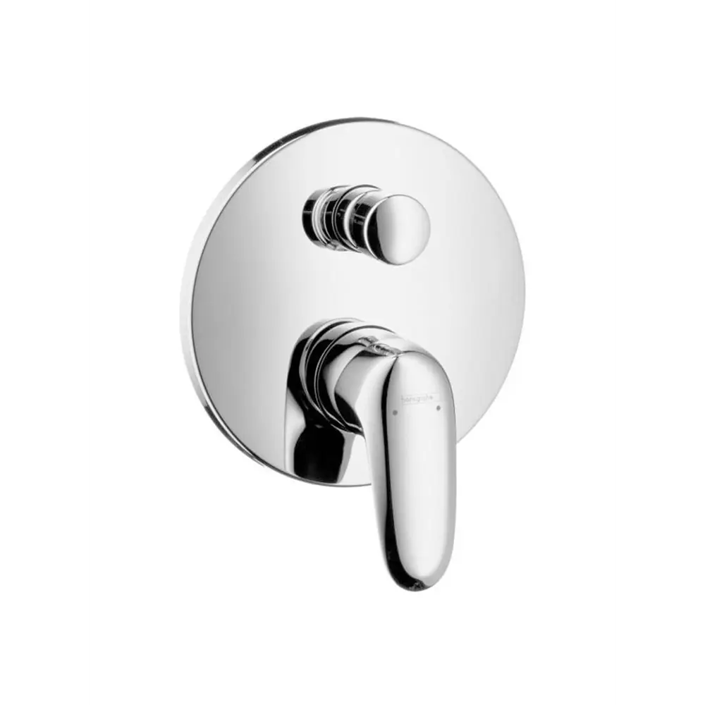 Фото Смеситель для ванны Hansgrohe Metris Е 31475000 однорычажный цвет хром Фото Смеситель для ванны Hansgrohe Metris Е 31475000 однорычажный цвет хром