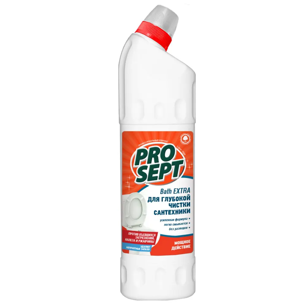 Фото Средство Prosept Bath Extra усиленного действия для удаления ржавчины и минеральных отложений 750 мл Фото Средство Prosept Bath Extra усиленного действия для удаления ржавчины и минеральных отложений 750 мл