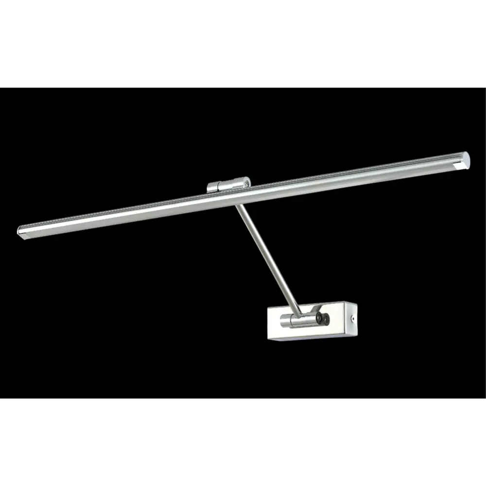 Фото Настенный светильник светодиодный Crystal Lux CLT 124 CLT 124W600 CH теплый белый свет цвет серый Фото Настенный светильник светодиодный Crystal Lux CLT 124 CLT 124W600 CH теплый белый свет цвет серый