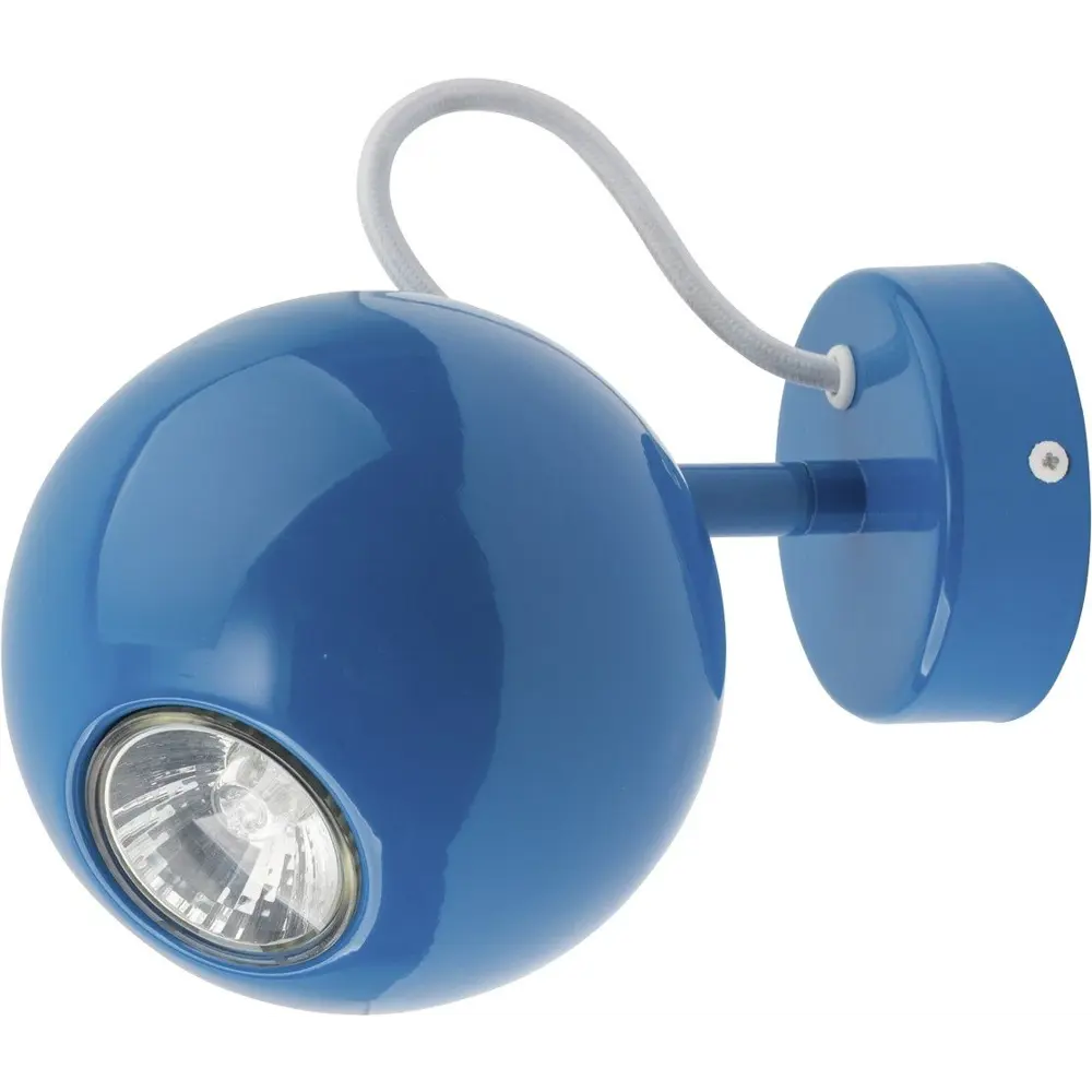 Фото Спот поворотный Nowodvorski Malwi 1 лампа цвет синий Фото Спот поворотный Nowodvorski Malwi 1 лампа цвет синий