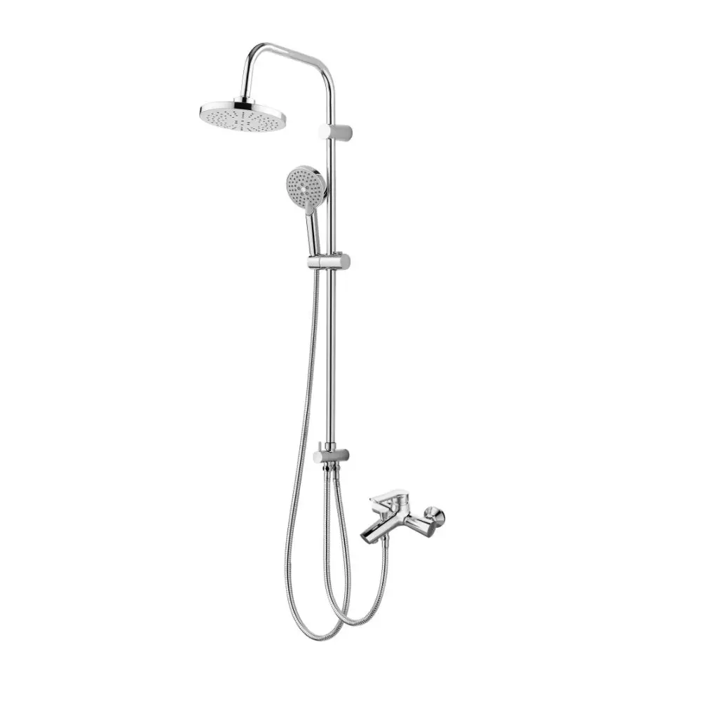 Фото Душевая стойка Orange Tony M54-933cr смеситель с изливом, хром Фото Душевая стойка Orange Tony M54-933cr смеситель с изливом, хром