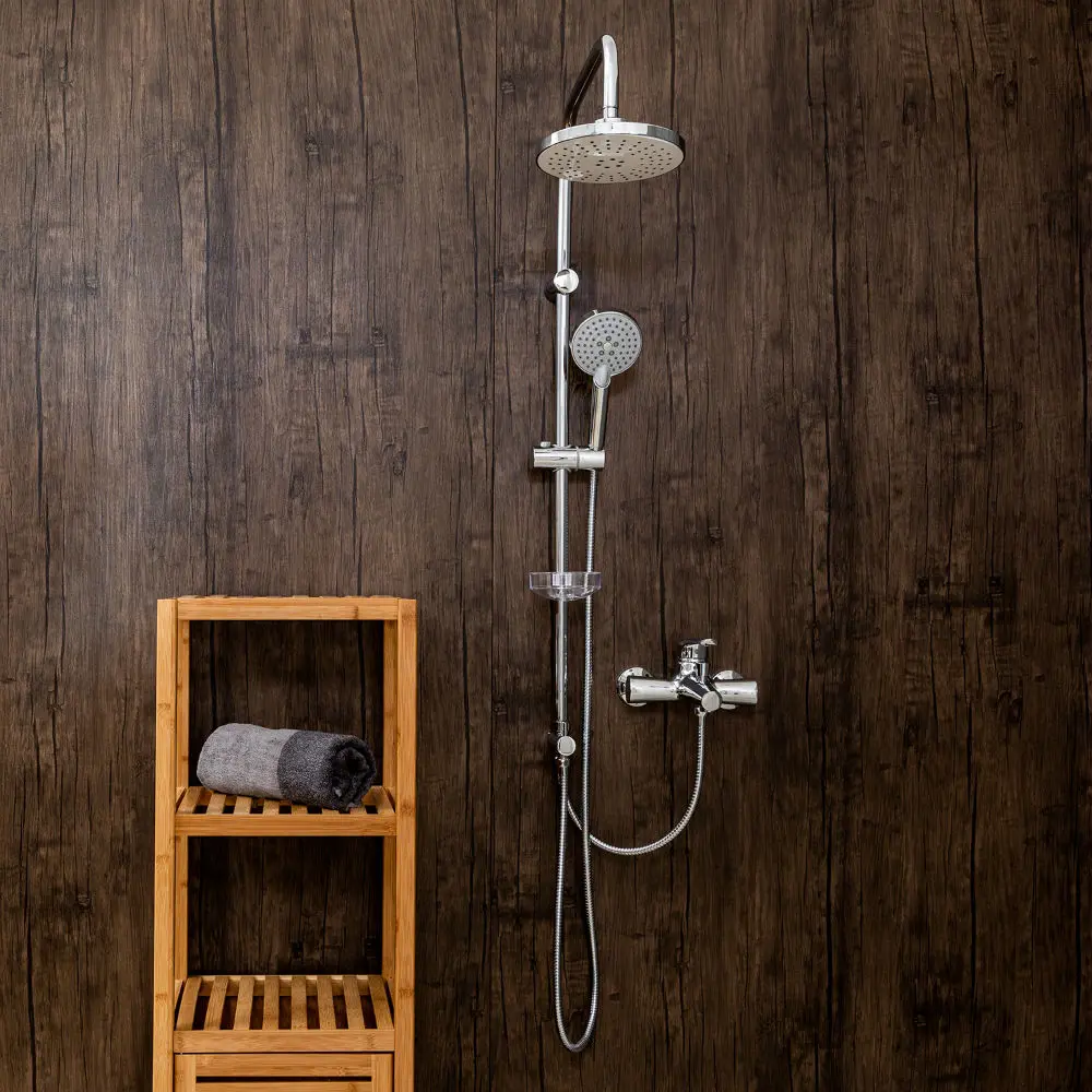 Фото 3 Душевая стойка Orange Tony M54-933cr смеситель с изливом, хром Фото 3 Душевая стойка Orange Tony M54-933cr смеситель с изливом, хром