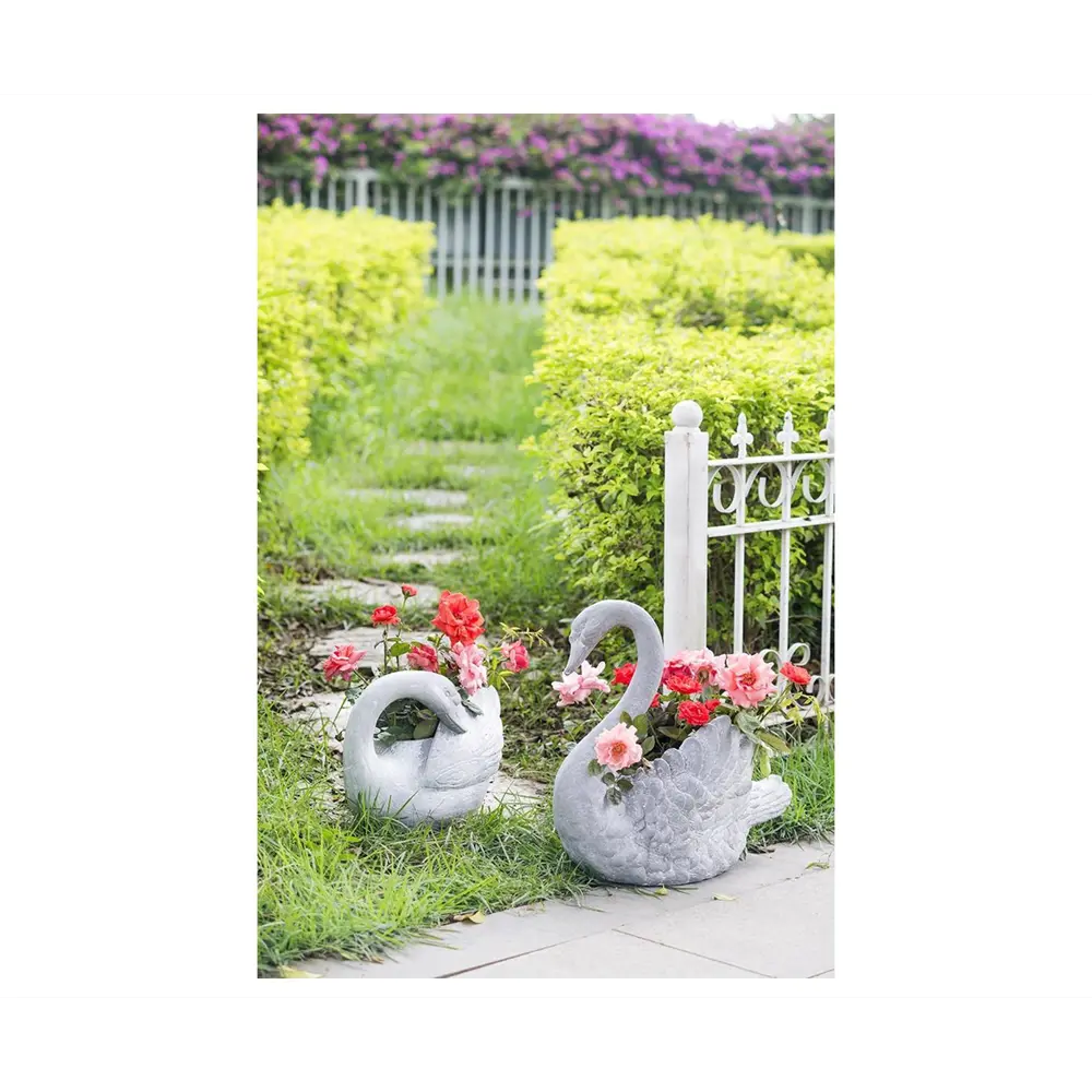 Фото 5 Садовые фигуры Glasar SA60014-DS, Кашпо, горшки для цветов, лейки 40x23см Серый/Серебристый Фото 5 Садовые фигуры Glasar SA60014-DS, Кашпо, горшки для цветов, лейки 40x23см Серый/Серебристый