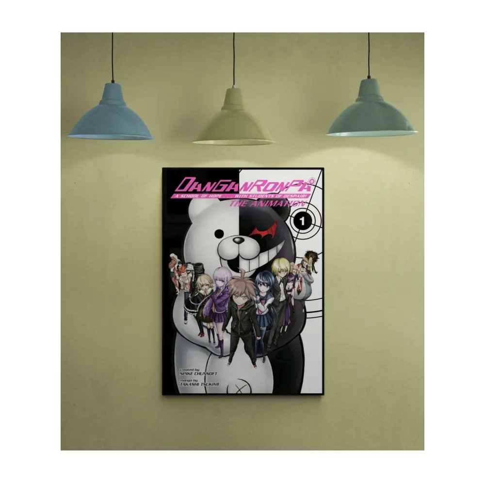 Фото Постер Danganronpa 40x50 см в раме Фото Постер Danganronpa 40x50 см в раме