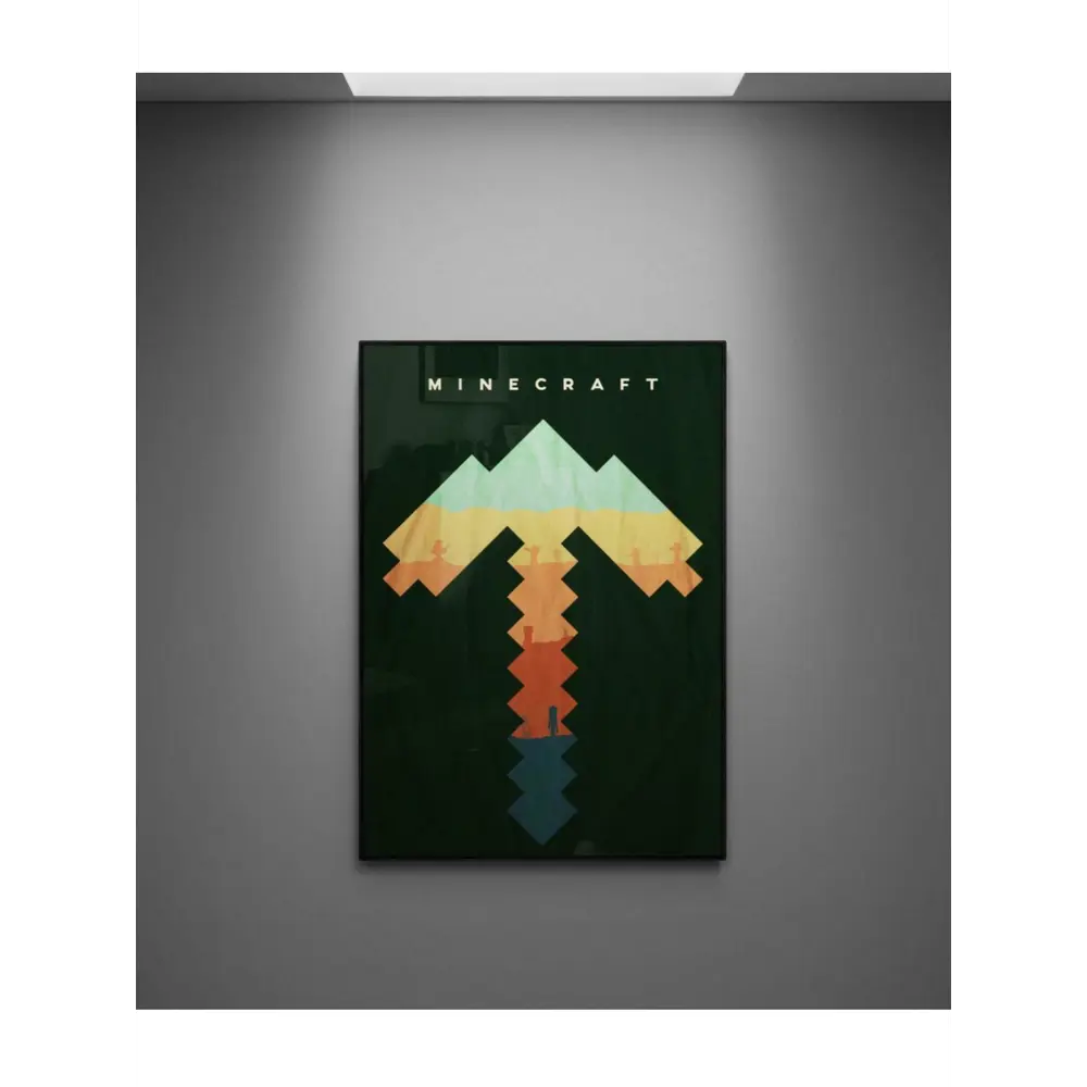 Фото 3 Постер Minecraft 40x50 см в подарочном тубусе без рамы Фото 3 Постер Minecraft 40x50 см в подарочном тубусе без рамы