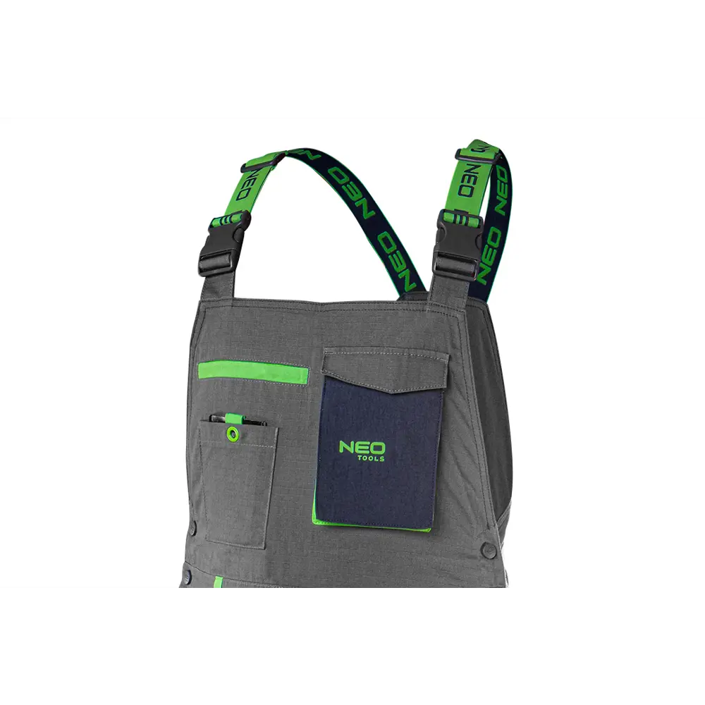 Фото 2 Полукомбинезон рабочий Neo Tools Premium серый размер L рост 181-184 Фото 2 Полукомбинезон рабочий Neo Tools Premium серый размер L рост 181-184