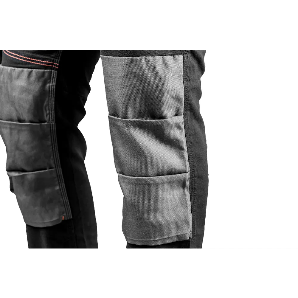 Фото 2 Брюки рабочие Neo Tools HD Slim черные/серые размер XL рост 184-187 Фото 2 Брюки рабочие Neo Tools HD Slim черные/серые размер XL рост 184-187