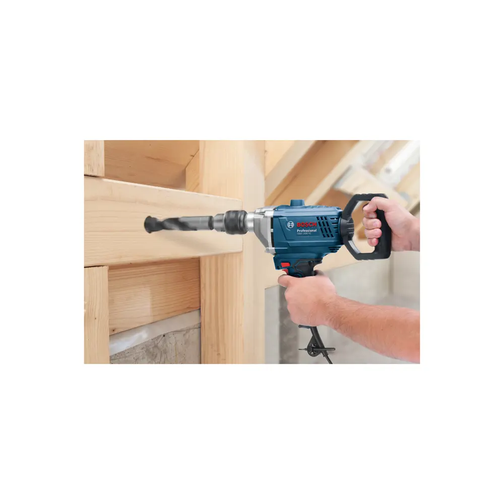 Фото 2 Дрель-миксер Bosch Professional GBM 1600 RE 850Вт 0-630 об/мин 16мм Фото 2 Дрель-миксер Bosch Professional GBM 1600 RE 850Вт 0-630 об/мин 16мм