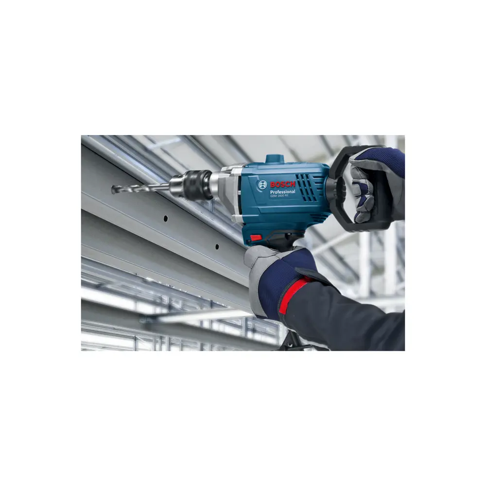 Фото 4 Дрель-миксер Bosch Professional GBM 1600 RE 850Вт 0-630 об/мин 16мм Фото 4 Дрель-миксер Bosch Professional GBM 1600 RE 850Вт 0-630 об/мин 16мм