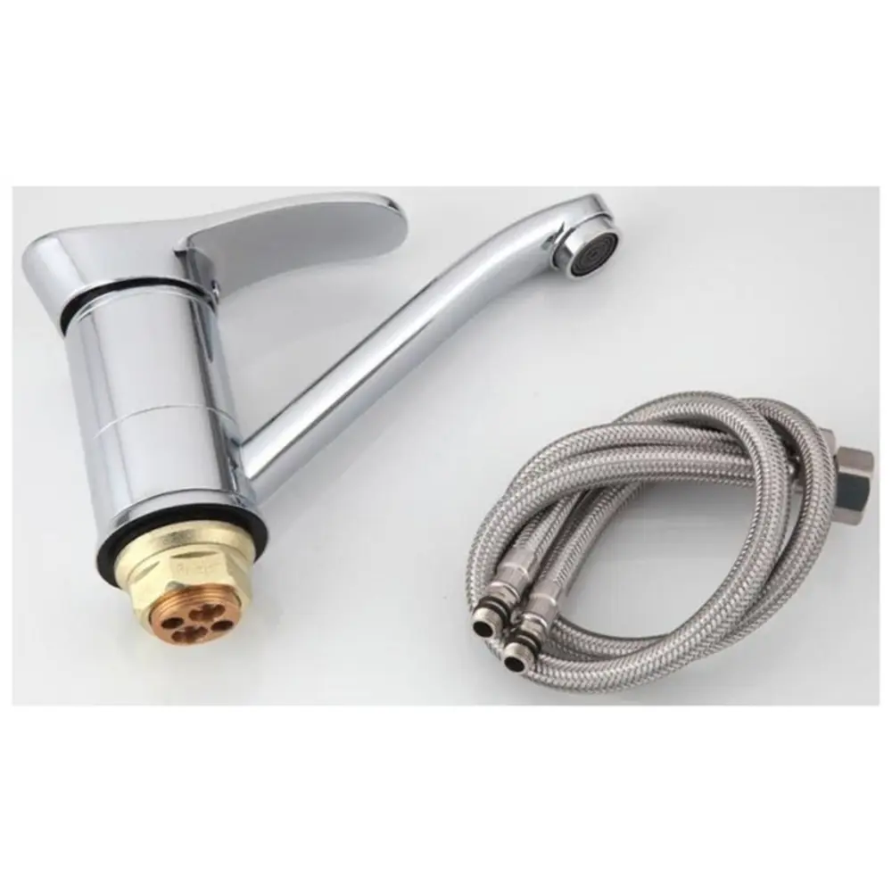 Фото 4 Смеситель для кухни высота излива 8 см Frap F4501-2 латунь цвет хром Фото 4 Смеситель для кухни высота излива 8 см Frap F4501-2 латунь цвет хром