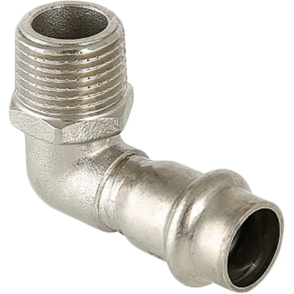 Фото 5 Угольник 90° Valtec наружная резьба 1/2"х22 мм нержавеющая сталь Фото 5 Угольник 90° Valtec наружная резьба 1/2"х22 мм нержавеющая сталь