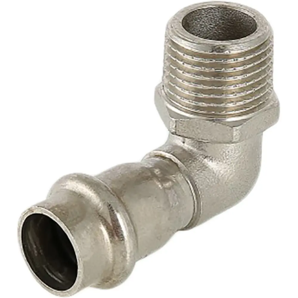 Фото 3 Угольник 90° Valtec наружная резьба 1/2"х22 мм нержавеющая сталь Фото 3 Угольник 90° Valtec наружная резьба 1/2"х22 мм нержавеющая сталь