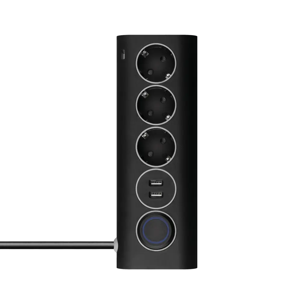 Фото Сетевой фильтр Rombica Neo WC3U 3 розетки с заземлением 3x1.5 мм 2 USB 1.5 м 3500 Вт цвет черный Фото Сетевой фильтр Rombica Neo WC3U 3 розетки с заземлением 3x1.5 мм 2 USB 1.5 м 3500 Вт цвет черный