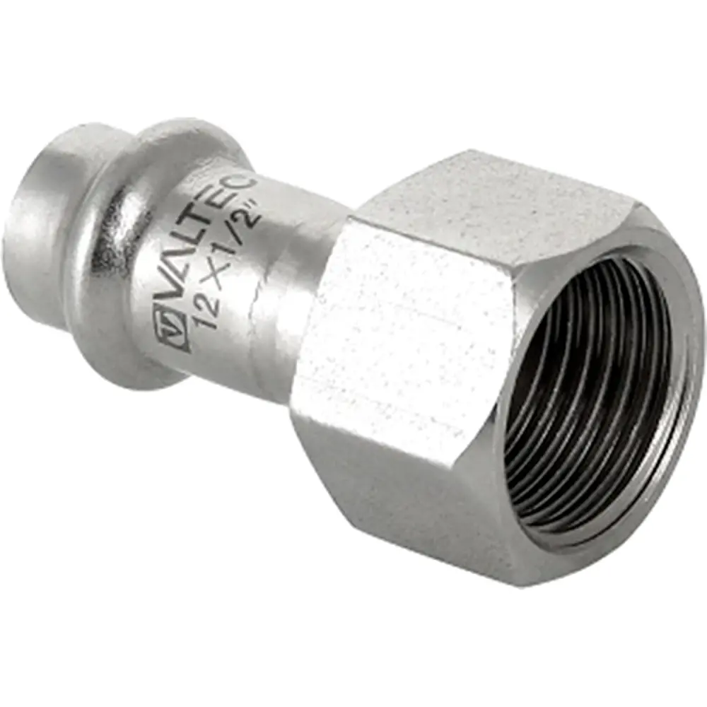 Фото Соединитель Valtec внутренняя резьба 22x3/4" мм нержавеющая сталь Фото Соединитель Valtec внутренняя резьба 22x3/4" мм нержавеющая сталь