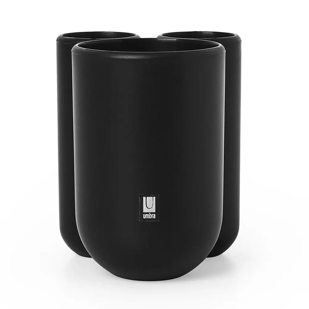 Фото 6 Стакан для ванной UMBRA Touch 023271-040 цвет черный Фото 6 Стакан для ванной UMBRA Touch 023271-040 цвет черный
