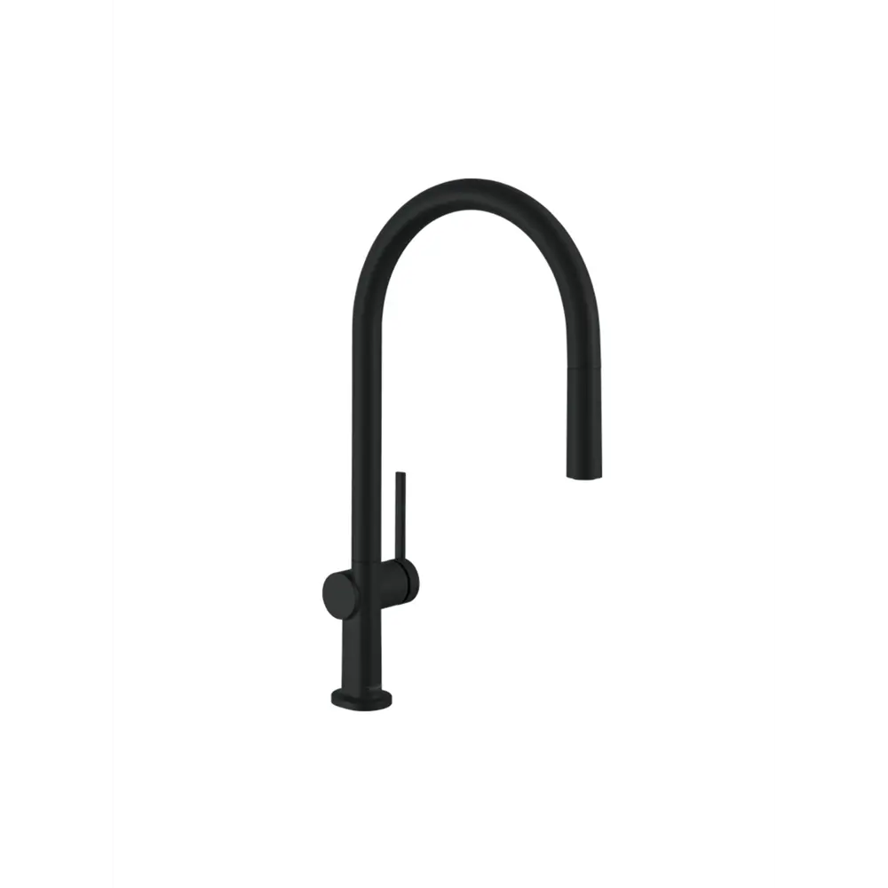 Фото Смеситель для кухни Hansgrohe цвет черный 72802670 Фото Смеситель для кухни Hansgrohe цвет черный 72802670