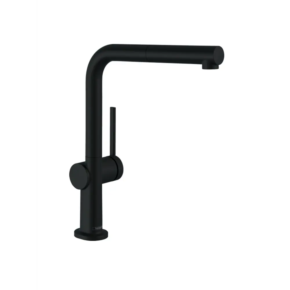 Фото Смеситель для кухни Hansgrohe цвет черный 72809670 Фото Смеситель для кухни Hansgrohe цвет черный 72809670