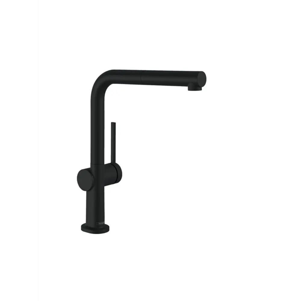 Фото Смеситель для кухни Hansgrohe цвет черный 72845670 Фото Смеситель для кухни Hansgrohe цвет черный 72845670