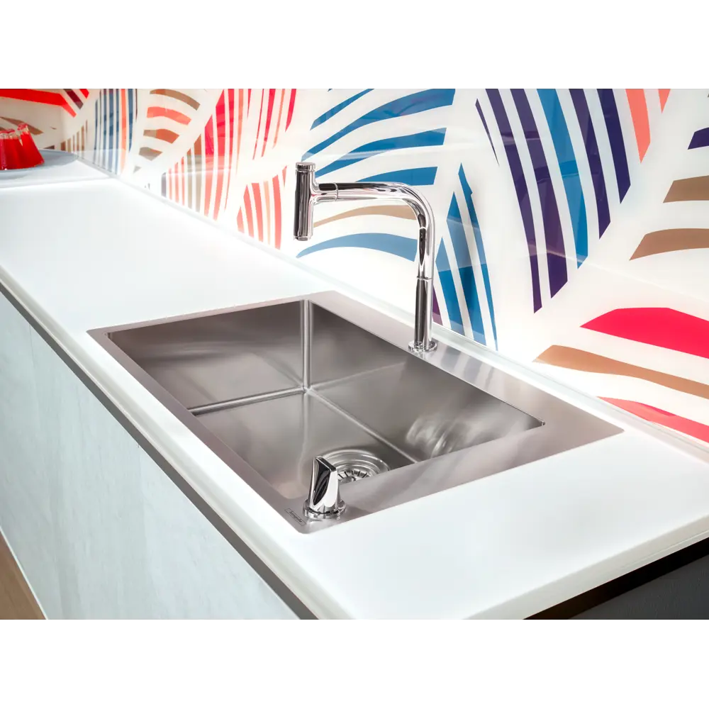 Фото 2 Смеситель для кухни Hansgrohe цвет хромированный 73804000 Фото 2 Смеситель для кухни Hansgrohe цвет хромированный 73804000