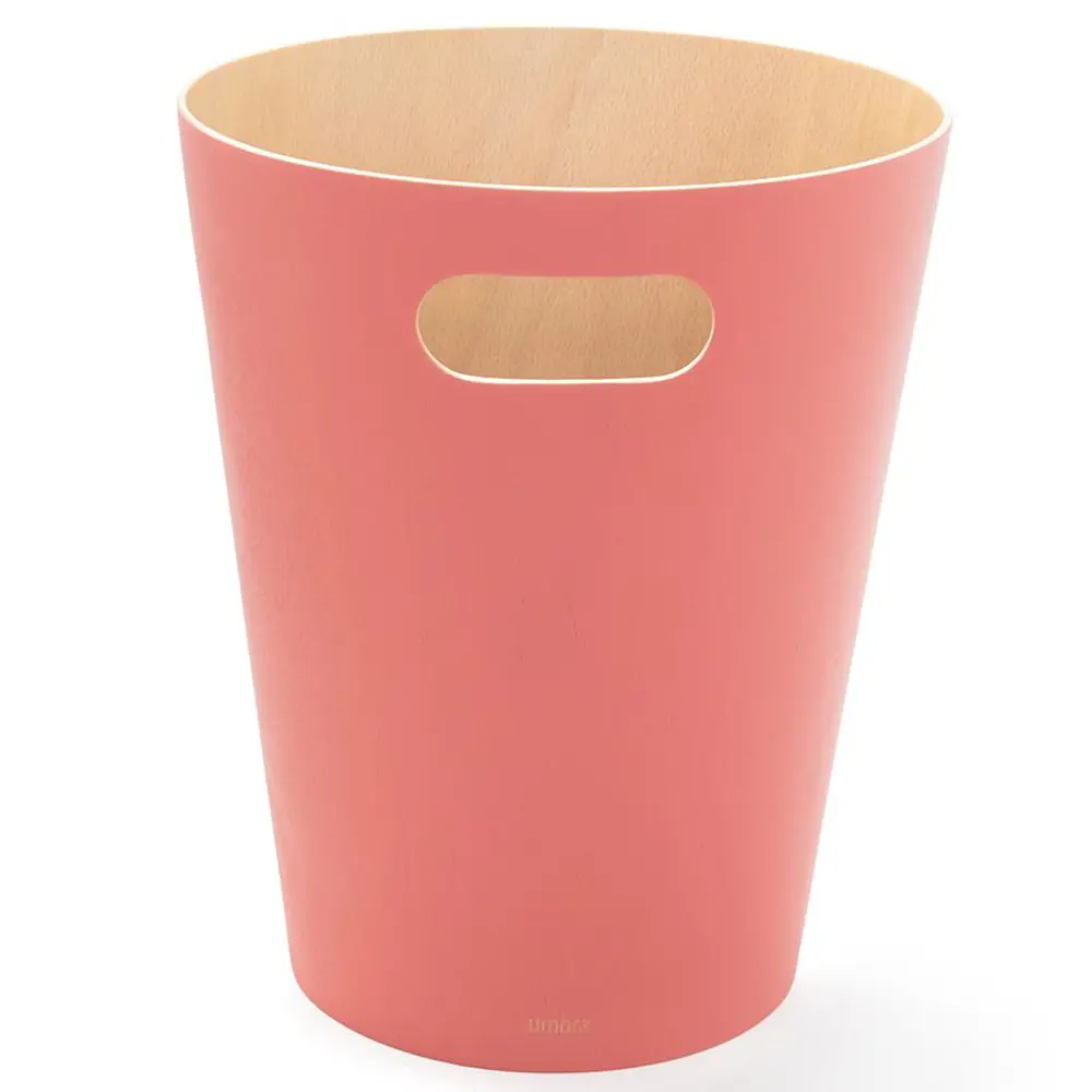 Фото 2 Корзина для мусора Woodrow коралловая Фото 2 Корзина для мусора Woodrow коралловая