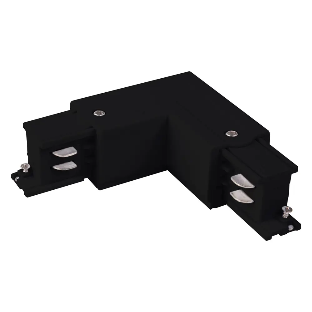 Фото Коннектор угловой для трехфазного шинопровода Elektrostandard TRC-1-3-L-BK цвет черный Фото Коннектор угловой для трехфазного шинопровода Elektrostandard TRC-1-3-L-BK цвет черный