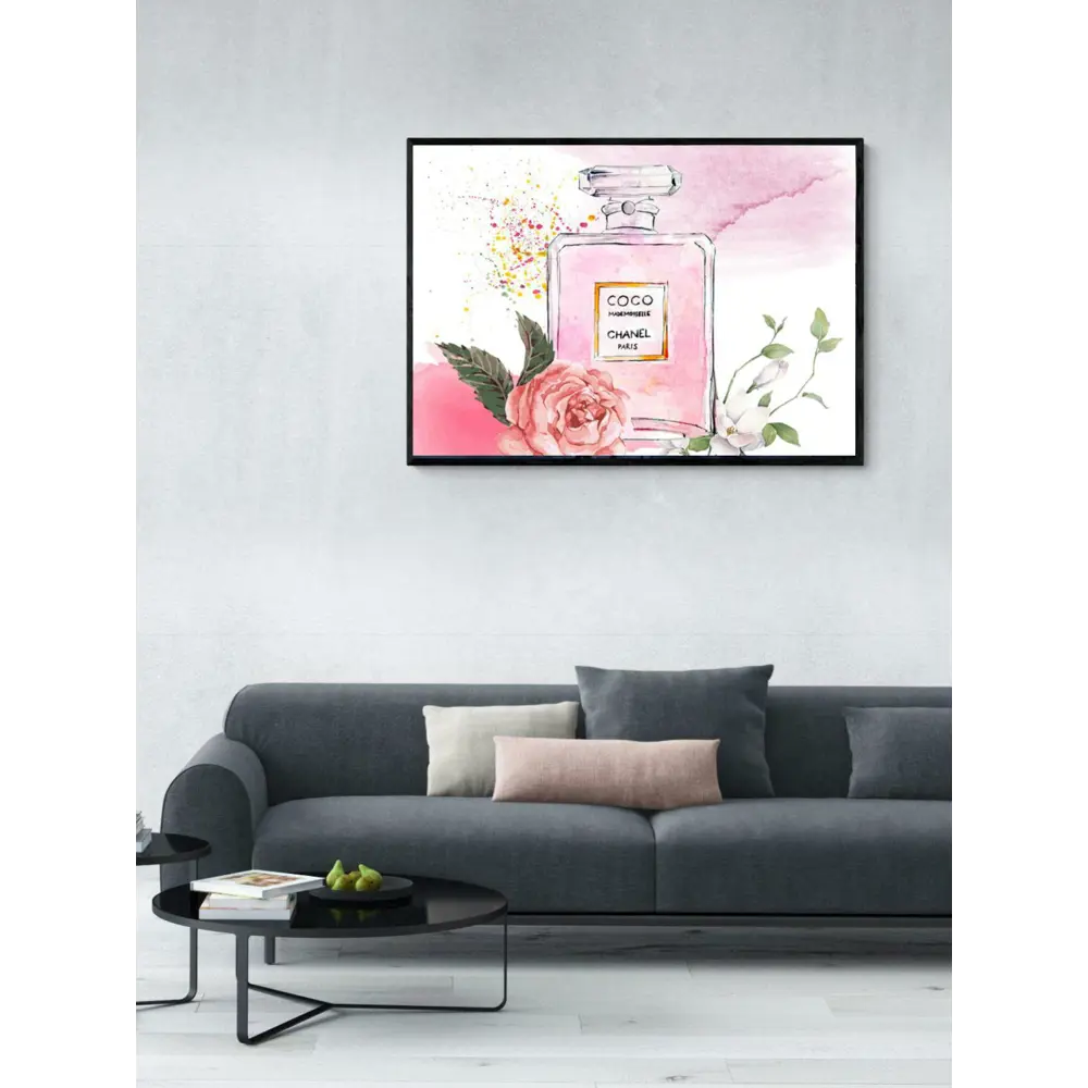 Фото Постер Просто Постер Духи от Шанель 50x70 в подарочном тубусе Фото Постер Просто Постер Духи от Шанель 50x70 в подарочном тубусе