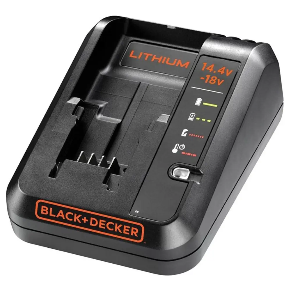 Фото Зарядное устройство с аккумулятором BLACK+DECKER BDC1A15-QW 18 В, 1.5 А·ч, Li-Ion Фото Зарядное устройство с аккумулятором BLACK+DECKER BDC1A15-QW 18 В, 1.5 А·ч, Li-Ion