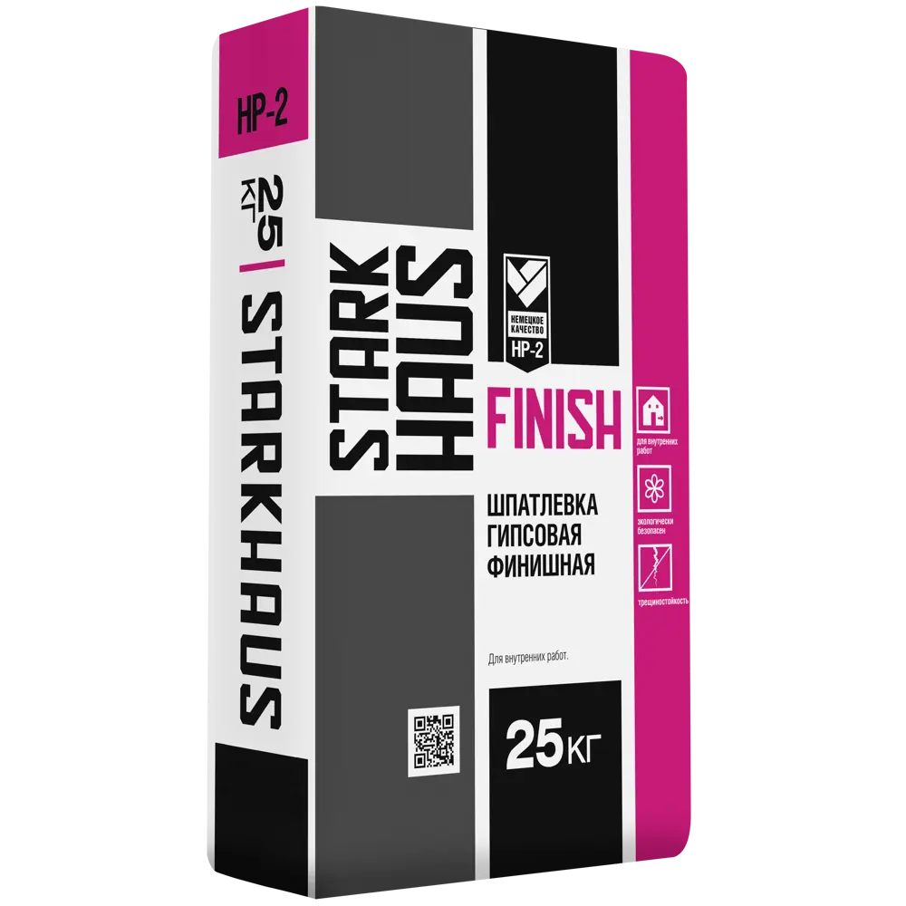 Фото Шпатлевка гипсовая Starkhaus Finish 25 кг Фото Шпатлевка гипсовая Starkhaus Finish 25 кг