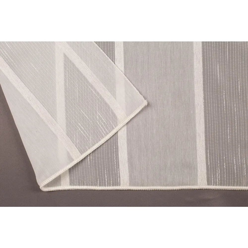 Фото 3 Тюль YML1362 на шторной ленте 270x300 см, цвет бежевый