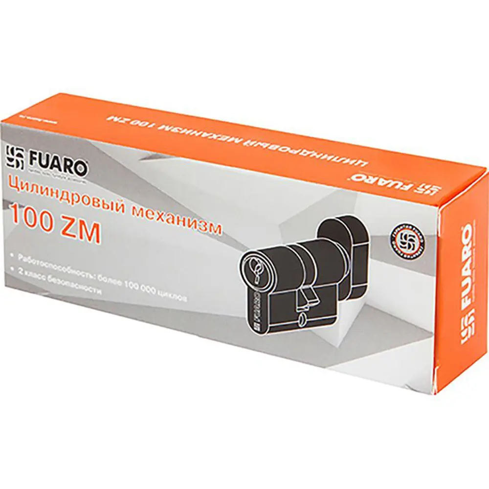 Фото 4 Цилиндр с вертушкой Fuaro 100 ZM 70 мм 30+10+30 CP латунь 5 ключей Фото 4 Цилиндр с вертушкой Fuaro 100 ZM 70 мм 30+10+30 CP латунь 5 ключей