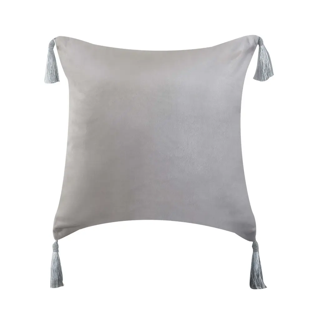 Фото 4 Чехол для декоративной подушки Sofi De Marko Кэтрин серая 45x45 Фото 4 Чехол для декоративной подушки Sofi De Marko Кэтрин серая 45x45