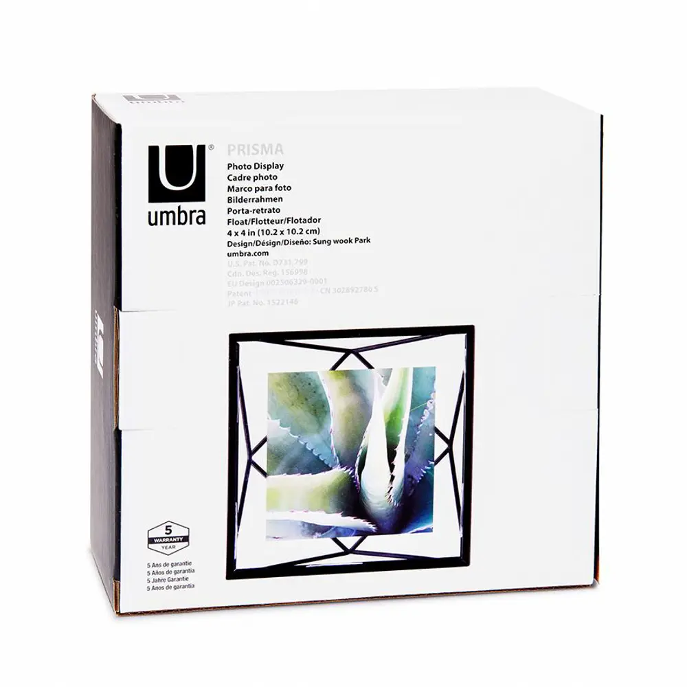 Фото 3 Фоторамка Umbra Prisma 10х10 черная Фото 3 Фоторамка Umbra Prisma 10х10 черная