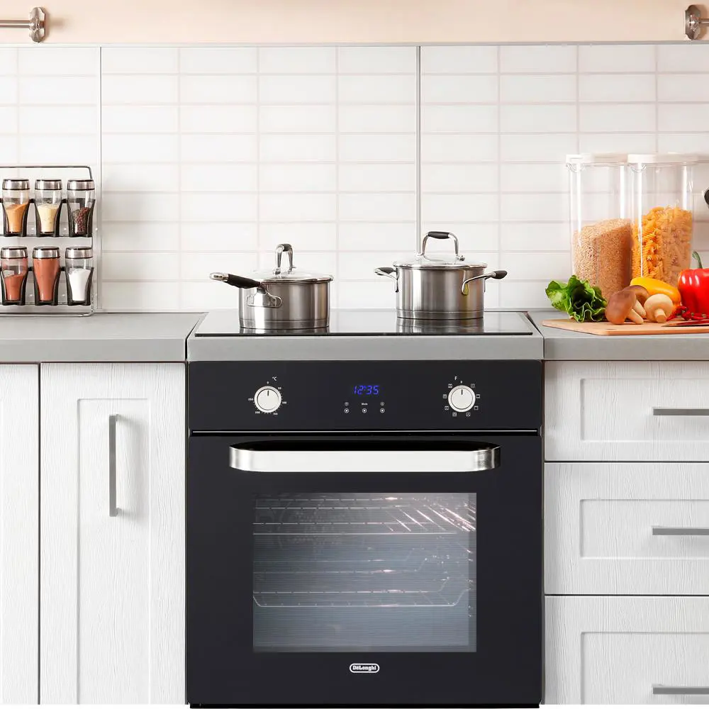 Фото 3 Духовой шкаф DeLonghi SBB 9 Rus 59.4x59.4x54 см конвекция цвет черный, 2100061 Фото 3 Духовой шкаф DeLonghi SBB 9 Rus 59.4x59.4x54 см конвекция цвет черный, 2100061