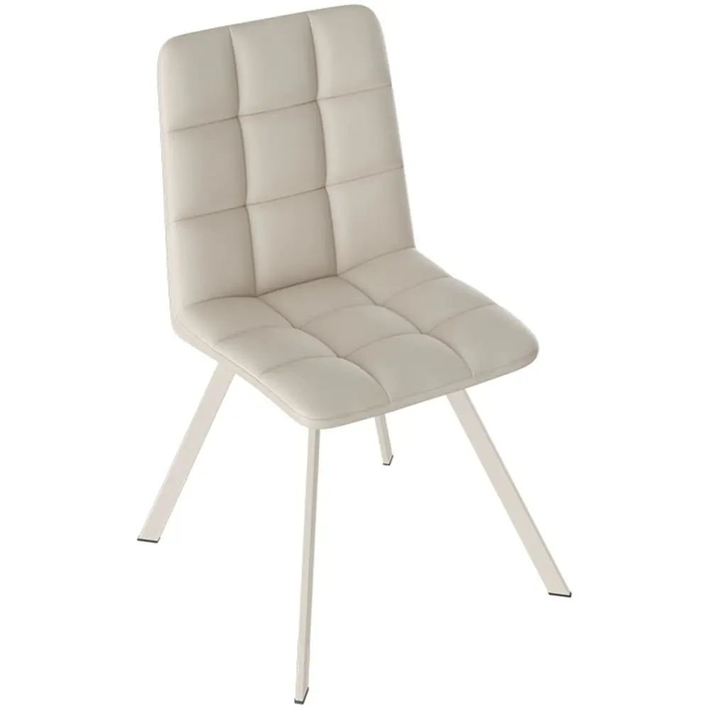 Фото Кухонный стул ТриЯ металл искусственная кожа бежевый, 175181