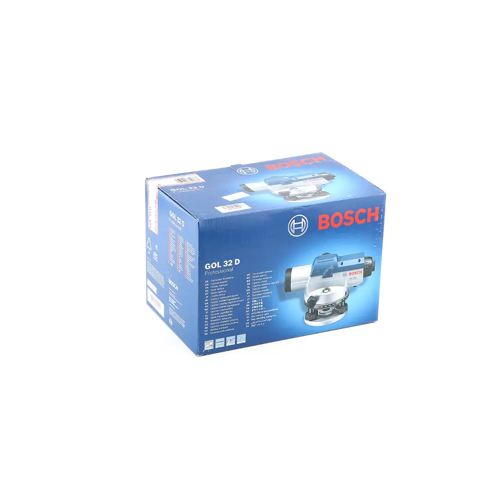 Фото 8 Оптический нивелир Bosch Professional GOL 32 D 120м -10 – 50°C 5/8" Фото 8 Оптический нивелир Bosch Professional GOL 32 D 120м -10 – 50°C 5/8"