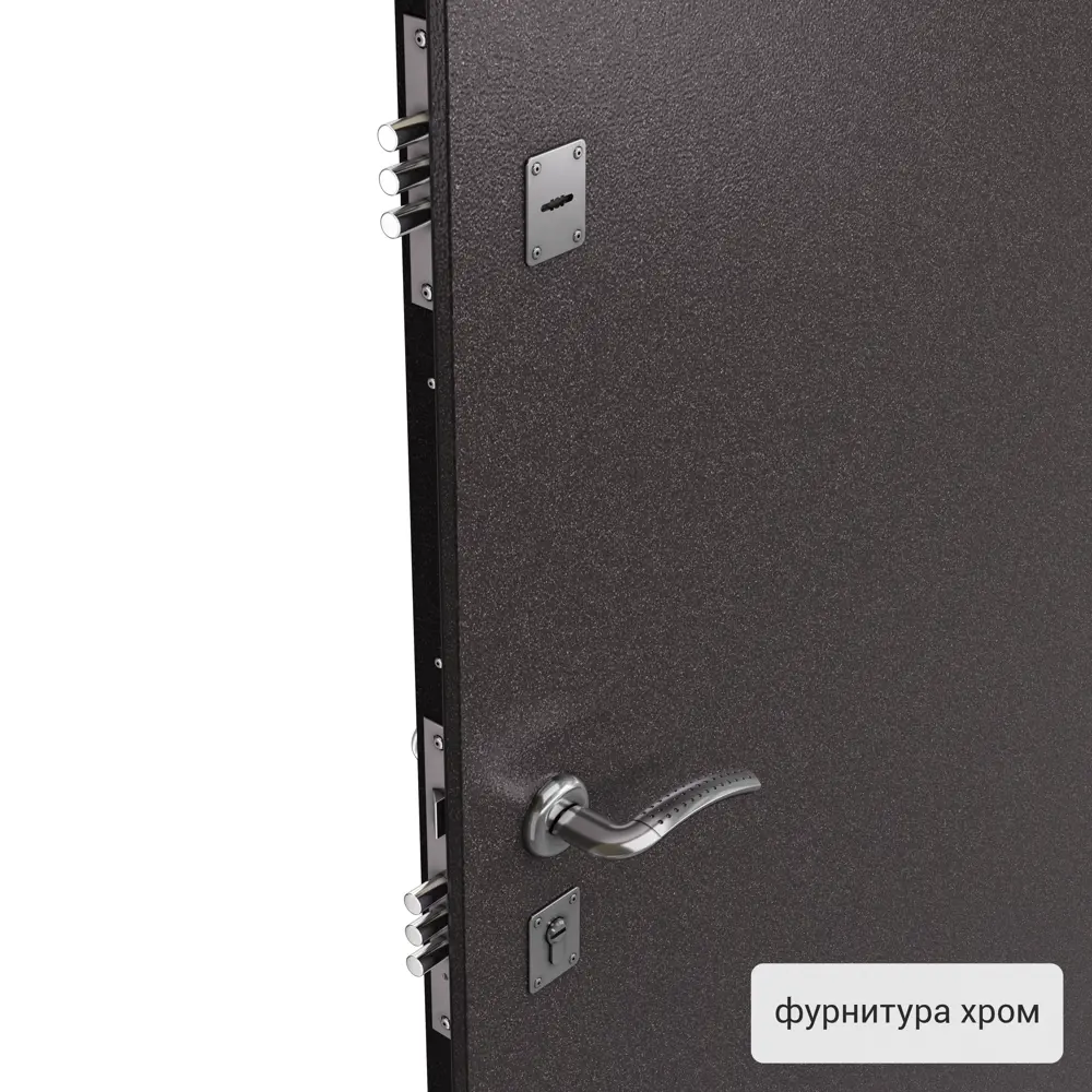 Фото 2 Дверь входная металлическая Стаф 860 мм правая цвет шоколад Фото 2 Дверь входная металлическая Стаф 860 мм правая цвет шоколад