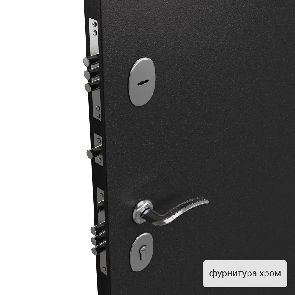 Фото 2 Дверь входная металлическая Ариста 860 мм левая цвет темный Фото 2 Дверь входная металлическая Ариста 860 мм левая цвет темный