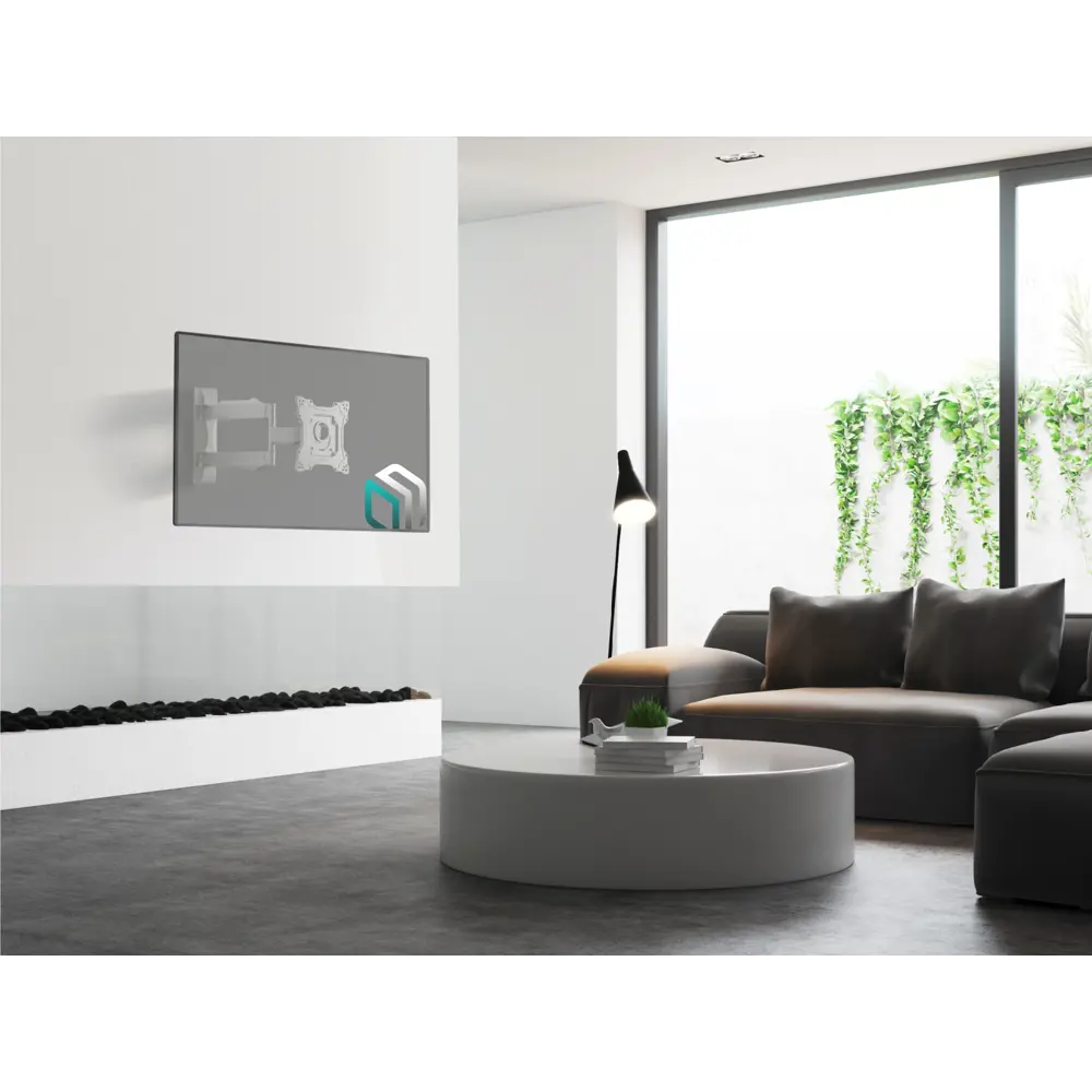 Фото 6 Кронштейн для крепления телевизора ONKRON NP28W цвет белый Фото 6 Кронштейн для крепления телевизора ONKRON NP28W цвет белый