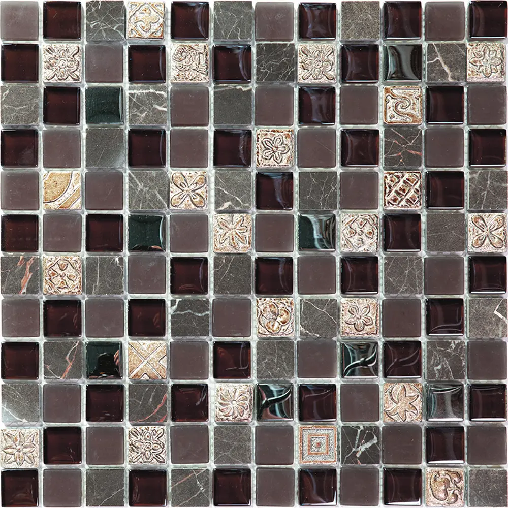 Фото Мозаика Natural Inka BDA-2301 комбинированный 29.8x29.8 см Фото Мозаика Natural Inka BDA-2301 комбинированный 29.8x29.8 см